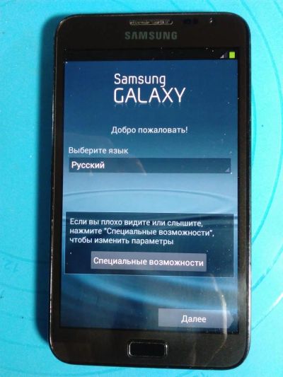 Лот: 6681429. Фото: 1. Смартфон Samsung Galaxy Note N7000. Смартфоны