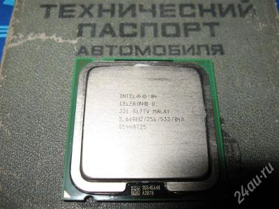 Лот: 280786. Фото: 1. Celeron D 2,66 GHz 256/533 LGA775. Процессоры