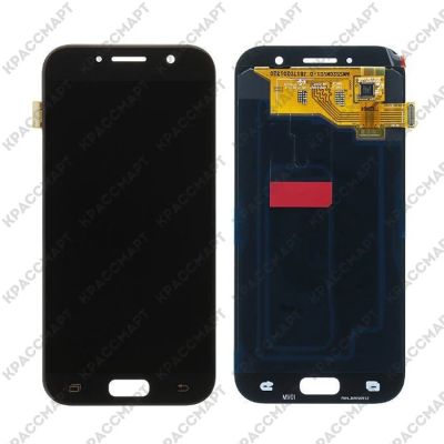 Лот: 13723891. Фото: 1. Дисплей Samsung Galaxy A5 (2017... Дисплеи, дисплейные модули, тачскрины