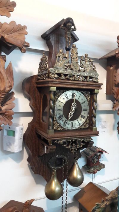 Лот: 9627019. Фото: 1. Часы настенные Zaanse Голландия... Предметы интерьера и быта