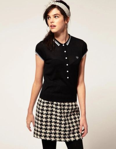 Лот: 4791534. Фото: 1. Женское поло Fred Perry by Amy... Футболки, топы и майки