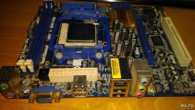 Лот: 9346179. Фото: 1. Мат. плата Asrock n68-vs3 ucc... Материнские платы