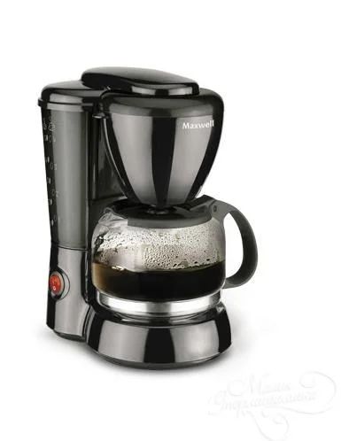 Лот: 4510504. Фото: 1. Кофеварка Maxwell MW 1660 BK. Чайники, кофемашины, кулеры