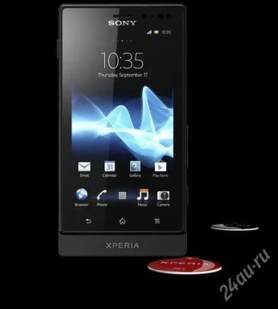 Лот: 2421848. Фото: 1. sony xperia sola black/обмены... Смартфоны