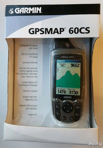 Лот: 13290521. Фото: 1. Навигатор Garmin GPSMap 60CS. GPS-навигаторы