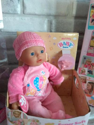 Лот: 11068702. Фото: 1. Кукла My little baby born оригинал... Куклы и аксессуары