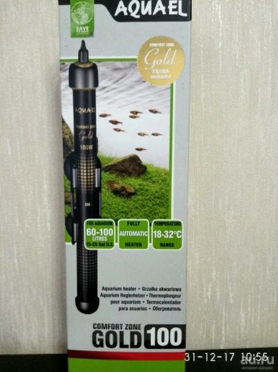 Лот: 10838475. Фото: 1. Обогреватель Aquael Comfort Zone... Оборудование