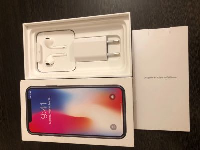 Лот: 12600766. Фото: 1. Iphone X Space Gray 64gb. Смартфоны