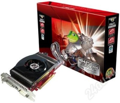 Лот: 17131. Фото: 1. PCI-E Palit ATI Radeon HD4850... Красноярск