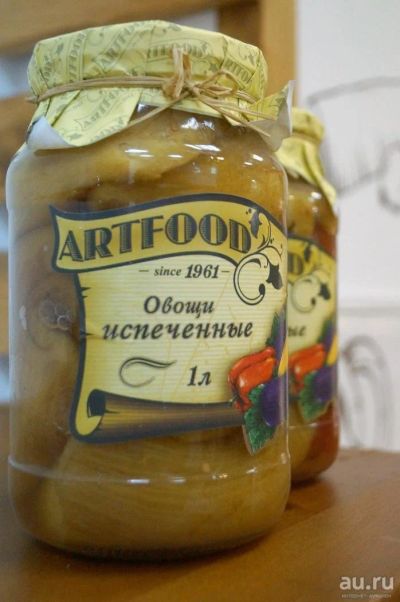Лот: 8377037. Фото: 1. Овощи Печеные Артфуд, 1000г. Домашние заготовки