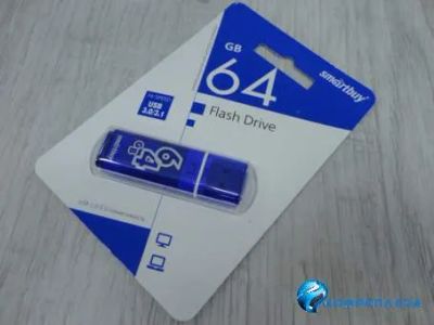 Лот: 13400293. Фото: 1. 64GB накопитель USB3.0 Smartbuy... USB-флеш карты