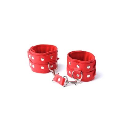 Лот: 19967177. Фото: 1. Наручники Sitabella красные (3051-2... Игрушки
