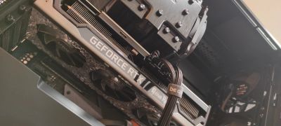 Лот: 19860244. Фото: 1. RTX 3080 Ti Palit Gamerock OC. Видеокарты