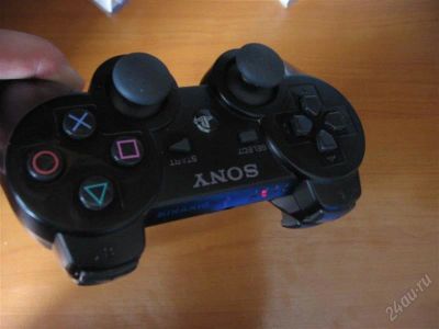 Лот: 1785985. Фото: 1. [Продажа\обмен] Джойстик Sixaxis... Аксессуары для игровых приставок, консолей, геймпады