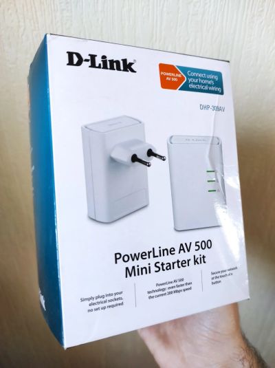 Лот: 17588819. Фото: 1. Адаптер PowerLine D-Link DHP-309AV. Зарядные устройства, блоки питания для бытовой техники