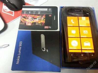 Лот: 2780229. Фото: 1. Nokia Lumia 900 чёрная РСТ. Смартфоны