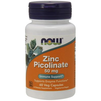 Лот: 10170492. Фото: 1. Zinc Picolinate 50 мг. 60 капс... Спортивное питание, витамины