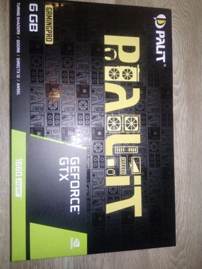 Лот: 19948945. Фото: 1. GTX 1660 SUPER на гарантии ДНС... Видеокарты
