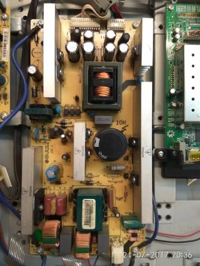Лот: 10125126. Фото: 1. psu 40-1PL37C-PWF1XG tv Philips... Запчасти для телевизоров, видеотехники, аудиотехники