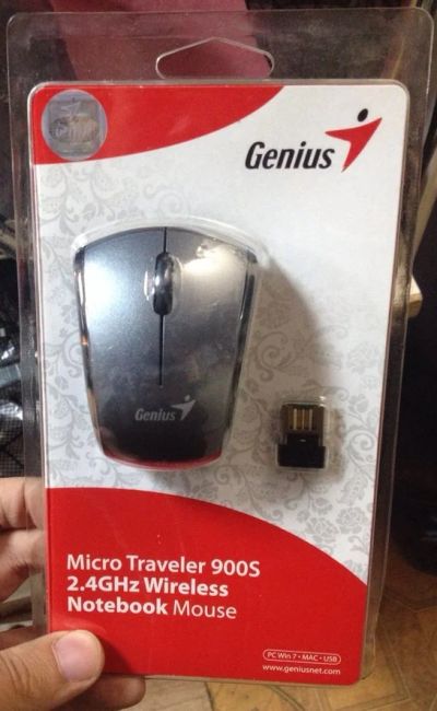 Лот: 4563242. Фото: 1. Мышка Genius Micro Traveler 900S... Клавиатуры и мыши