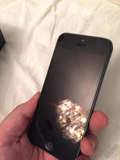 Лот: 4573476. Фото: 1. Продам Iphone 5 черный black 16gb... Смартфоны