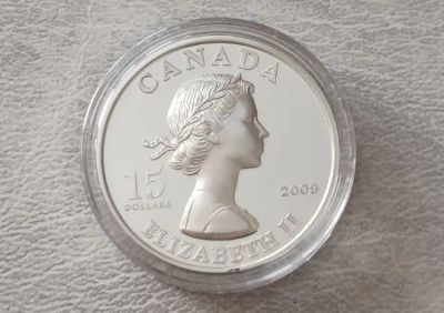 Лот: 20737494. Фото: 1. Монета Канада 15 долларов 2009... Америка