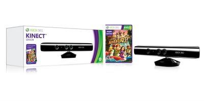 Лот: 3017039. Фото: 1. Сенсор Kinect + игра Kinect adventures. Аксессуары для игровых приставок, консолей, геймпады