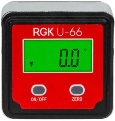 Лот: 24479788. Фото: 1. Электронный уровень RGK U-66. Ручной инструмент
