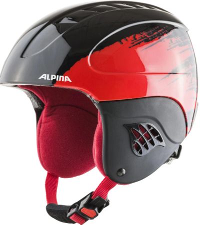 Лот: 18304983. Фото: 1. Детский горнолыжный шлем Alpina... Шлемы