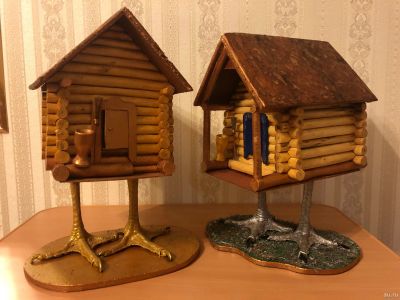Лот: 18357028. Фото: 1. Избушка ручная работа. Авторские куклы, игрушки, поделки