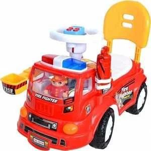 Лот: 7619027. Фото: 1. Каталка toysmax пожарная (красная... Самокаты