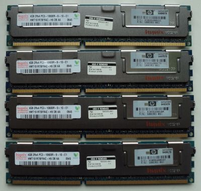 Лот: 15649479. Фото: 1. 16GB RDIMM HYNIX 2Rx4 PC3-10600R-9-10-E1. Оперативная память