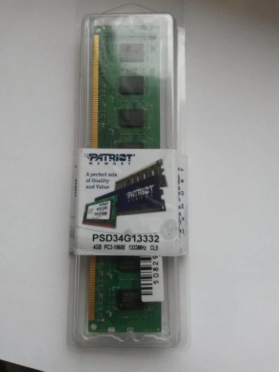 Лот: 4560543. Фото: 1. Оперативная память 4 Gb одним... Оперативная память