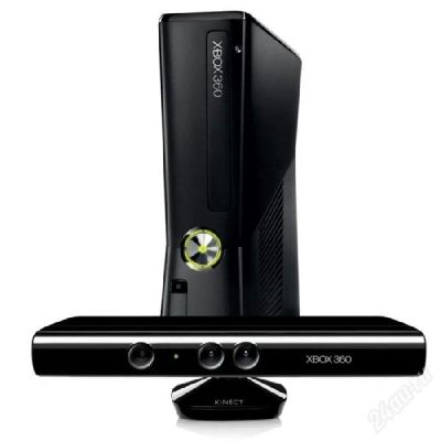 Лот: 2882027. Фото: 1. Xbox 360 slim 250Gb + kinect... Игровые приставки, консоли