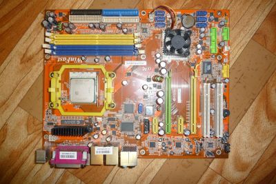 Лот: 3624505. Фото: 1. Foxconn WinFast N570SM2AA + AMD... Материнские платы