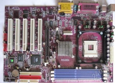 Лот: 392784. Фото: 1. M/B Jetway P4X400DA (Socket 478... Материнские платы
