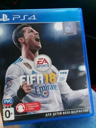 Лот: 11854376. Фото: 1. Fifa 18. Игры для консолей