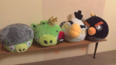 Лот: 4637463. Фото: 1. Angry birds. Мягкие