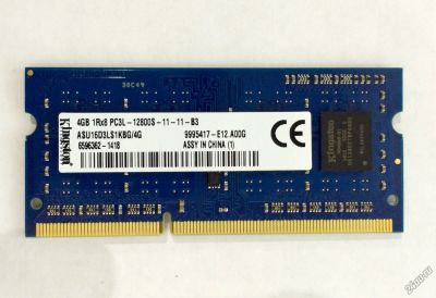 Лот: 11138869. Фото: 1. Оперативная память DDR3 PC3L-12800S... Оперативная память