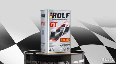 Лот: 13614150. Фото: 1. Масло моторное Rolf GT 5W-40... Масла, жидкости