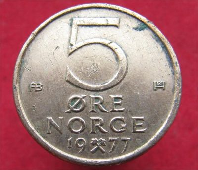 Лот: 11227292. Фото: 1. Монета № 19513 Норвегия. Остальные страны