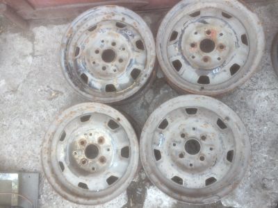 Лот: 13684549. Фото: 1. Штампованные диски 4х100 R13 Toyota... Диски