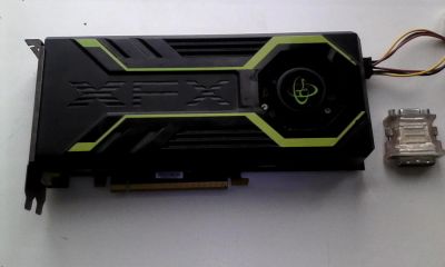 Лот: 7933246. Фото: 1. мощная игровая XFX GS250X 1024МБ... Видеокарты
