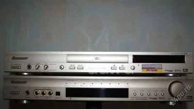 Лот: 25668407. Фото: 1. pioneer ресивер 5.1 + dvd pioneer. DVD, Blu-Ray плееры
