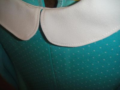 Лот: 8870512. Фото: 1. Платье голубое мелкий горошек... Платья, сарафаны