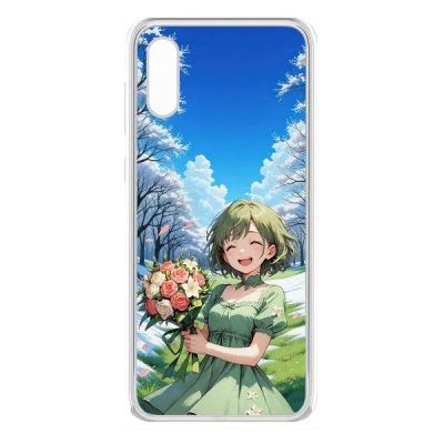 Лот: 25135152. Фото: 1. Чехол Krutoff Clear Case "Аниме... Чехлы, бамперы