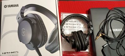 Лот: 17908890. Фото: 1. Наушники Yamaha HPH-MT5. Наушники, гарнитуры