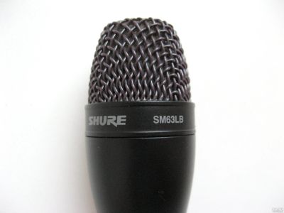 Лот: 13664693. Фото: 1. микрофон Shure SM63LB. Студийные микрофоны, радиомикрофоны и радиосистемы