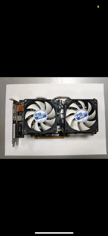 Лот: 19668286. Фото: 1. Radeon RX 560 (XFX 560 4G D5 1295M... Видеокарты