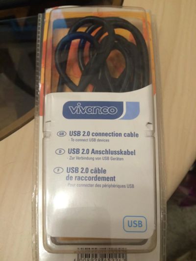 Лот: 6429864. Фото: 1. Кабель USB 2.0 connection cable. Шлейфы, кабели, переходники